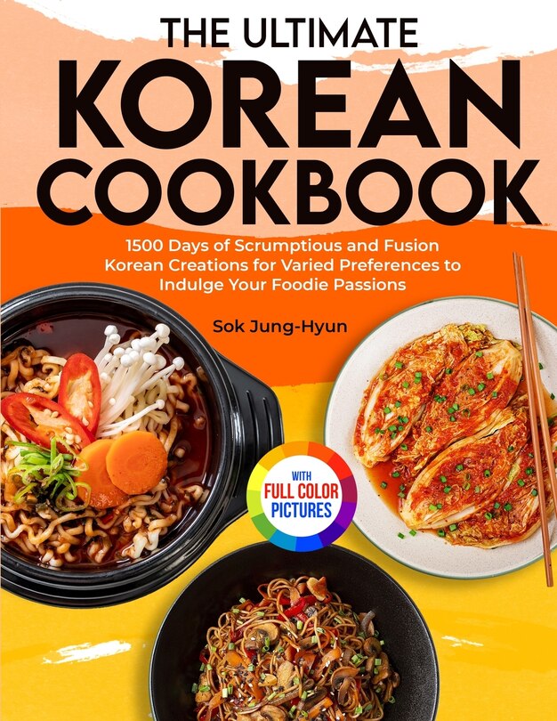 Front cover_The Ultimate Korean Cookbook