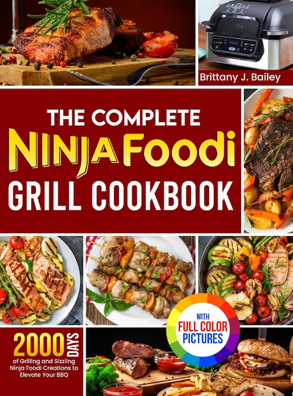 Front cover_The Complete Ninja Foodi Grill Cookbook