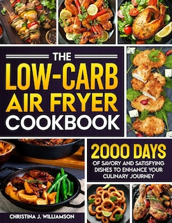 Front cover_The Low-Carb Air Fryer Cookbook