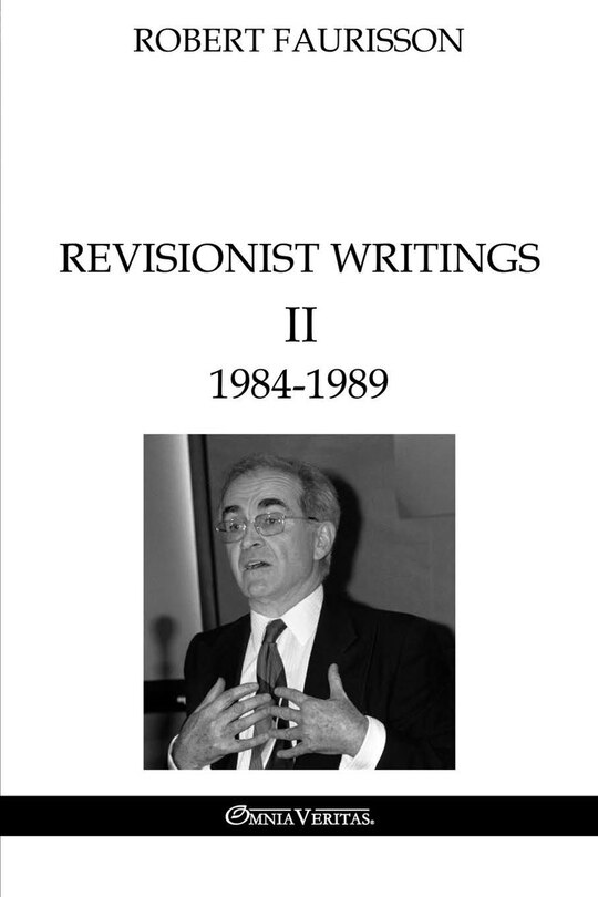 Front cover_Revisionist Writings II - 1984-1989