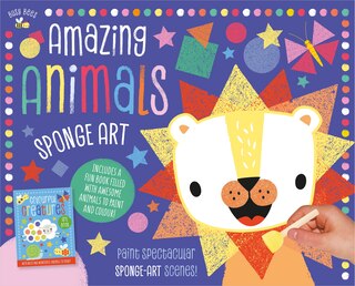 Front cover_AMAZING ANIMALS SPONGE ART