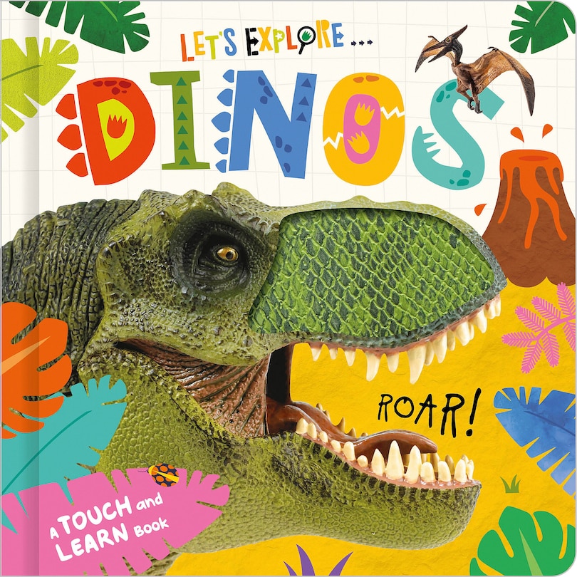 Front cover_Let's Explore: Dinos