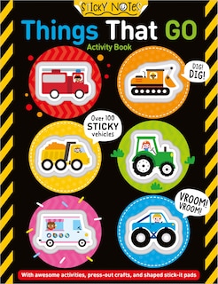 Front cover_STICKY NOTES THINGS THAT GO ACTIVITY BK