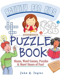 Front cover_The Puzzle Activity Book for Kids