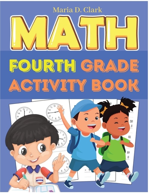Front cover_Fourth Grade Math Activity Book