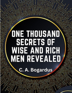 Couverture_One Thousand Secrets of Wise and Rich Men Revealed