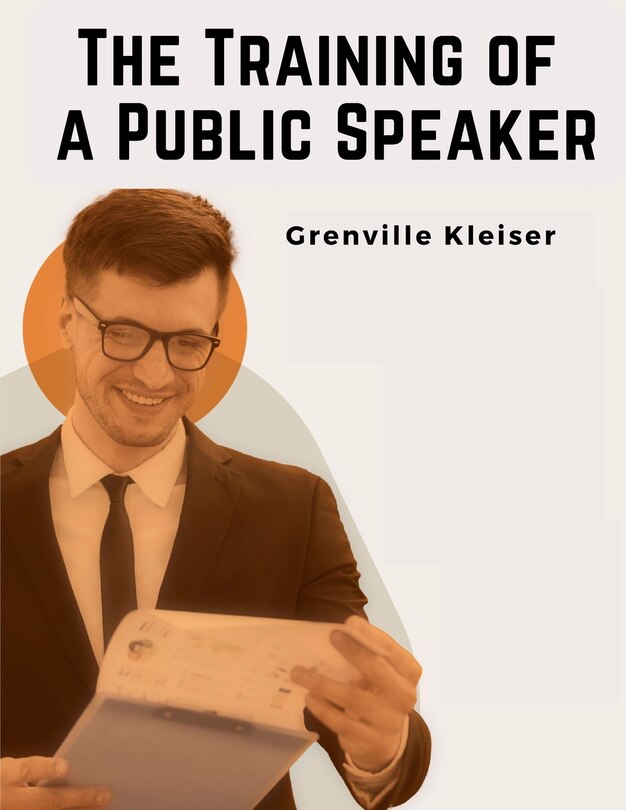 Front cover_The Training of a Public Speaker