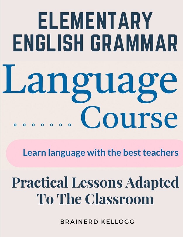 Front cover_Elementary English Grammar