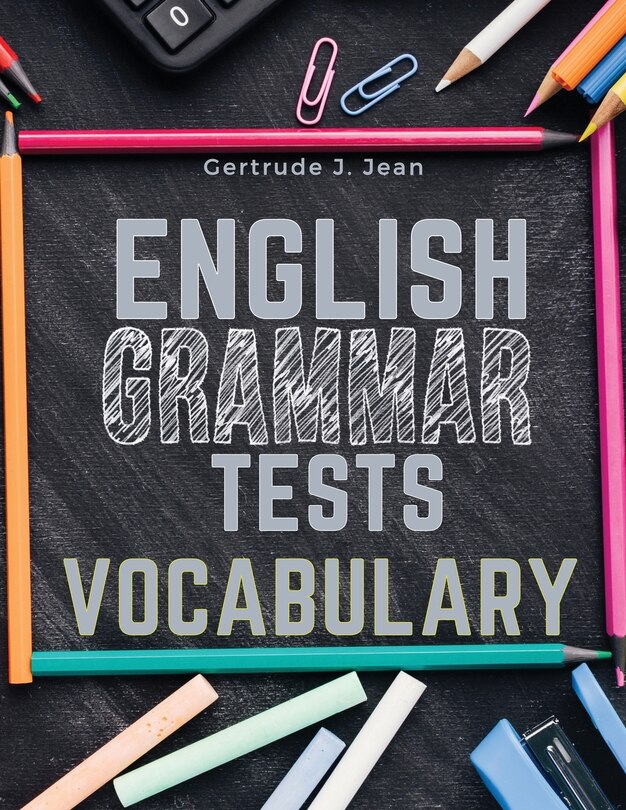 Couverture_English Grammar Tests - Vocabulary