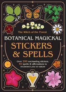 Front cover_Botanical Magickal Stickers & Spells