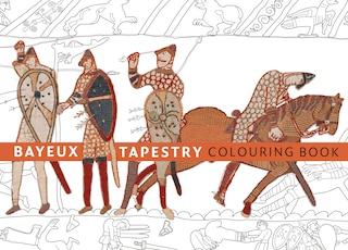 Front cover_Bayeux Tapestry Colouring Book