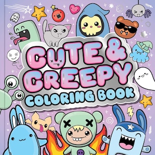Couverture_Cute & Creepy Coloring Book