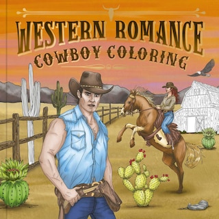 Couverture_Western Romance Cowboy Coloring