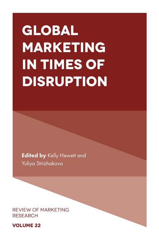 Front cover_Global Marketing in Times of Disruption