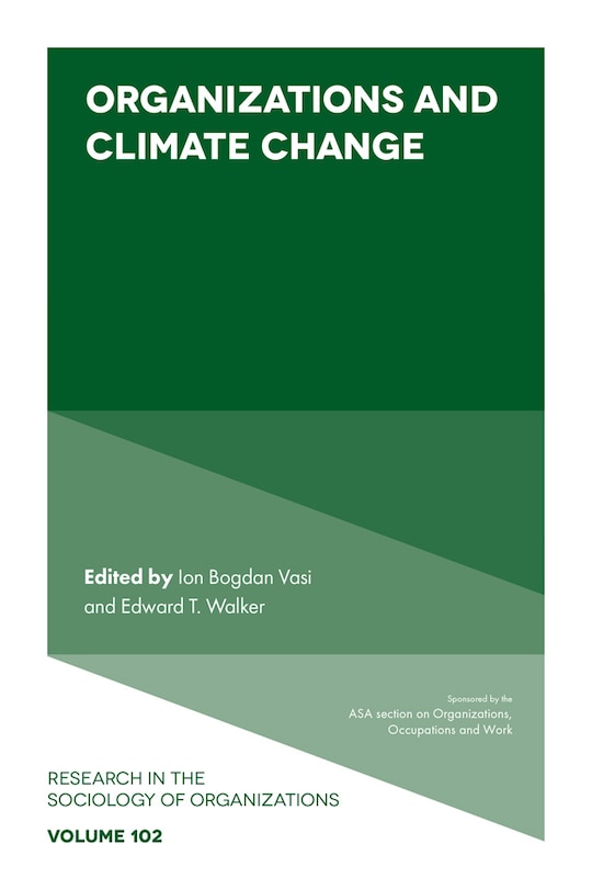 Couverture_Organizations and Climate Change
