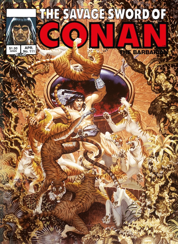 Front cover_The Savage Sword Of Conan: The Original Comics Omnibus Vol.8