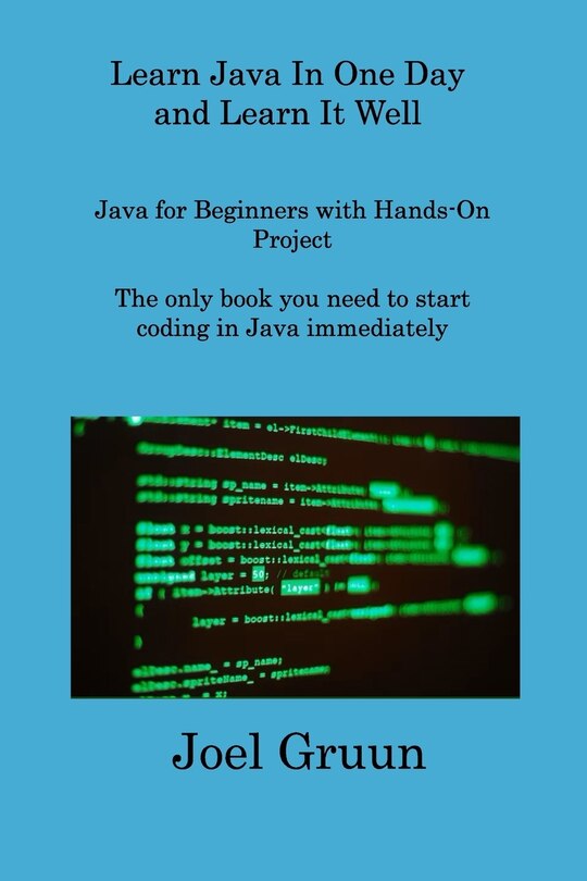 Couverture_Learn Java In One Day and Learn It Well