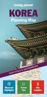 Couverture_Lonely Planet Korea Planning Map