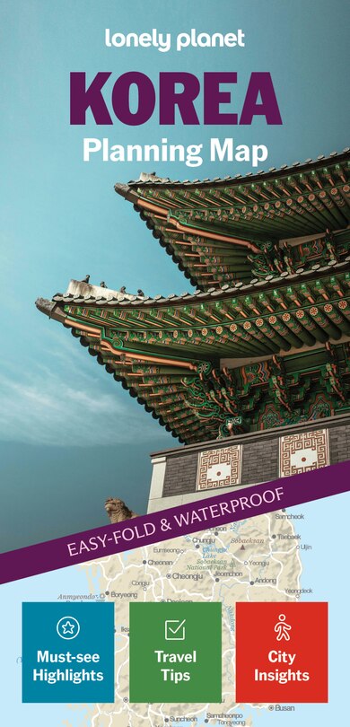 Couverture_Lonely Planet Korea Planning Map
