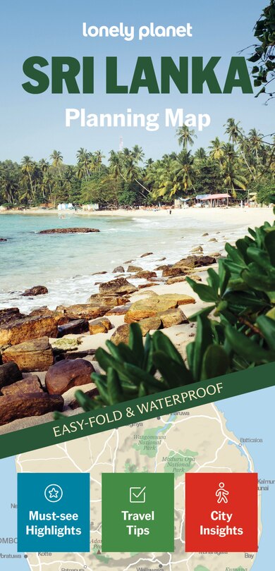 Couverture_Lonely Planet Sri Lanka Planning Map