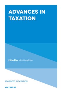 Front cover_Advances in Taxation