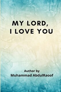 Couverture_My Lord, I Love You