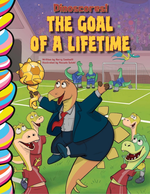 Couverture_Dinoscores: The Jurassic Soccer Striker