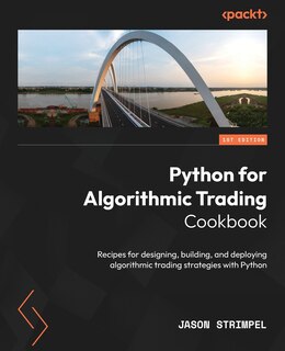 Front cover_Python for Algorithmic Trading Cookbook