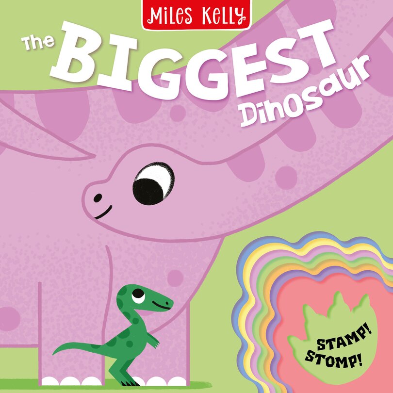Couverture_Stamp Stomp The Biggest Dinosaur