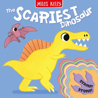 Front cover_Stamp Stomp The Scariest Dinosaur