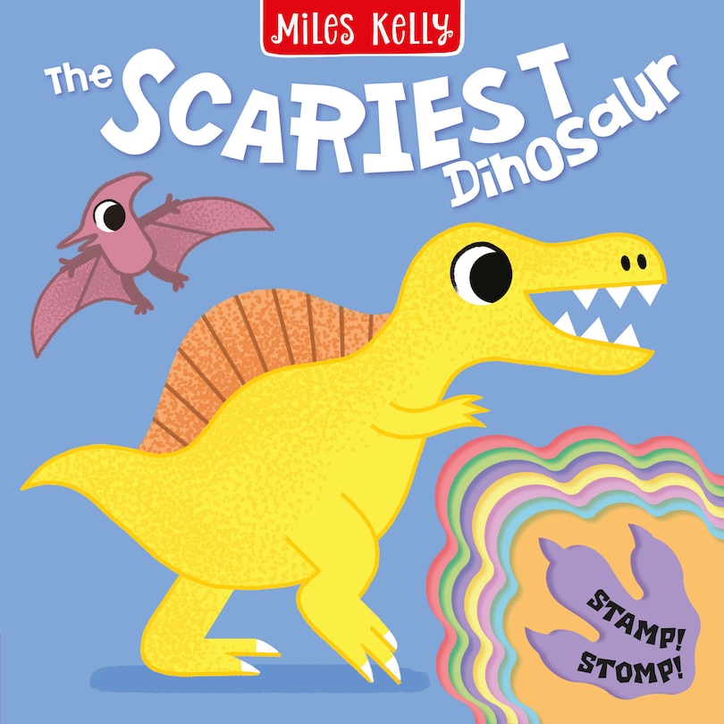 Front cover_Stamp Stomp The Scariest Dinosaur