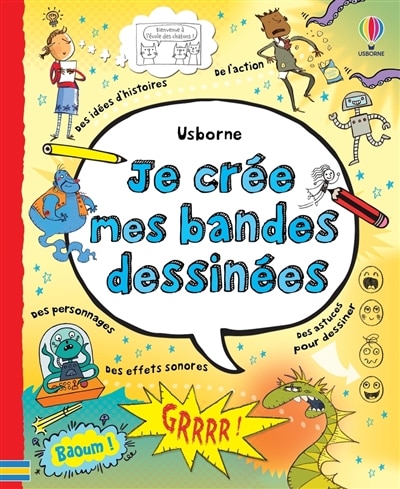 Front cover_Je cree mes bandes dessinees - des 7 ans