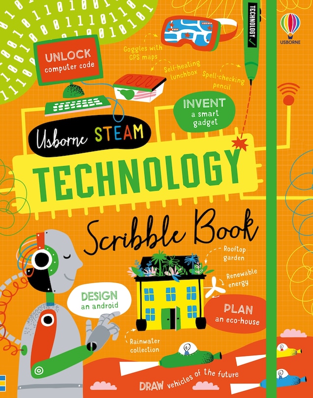 Front cover_Technology Scribble Book