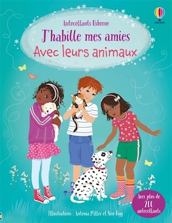 Front cover_J'habille mes amies Avec leurs animaux