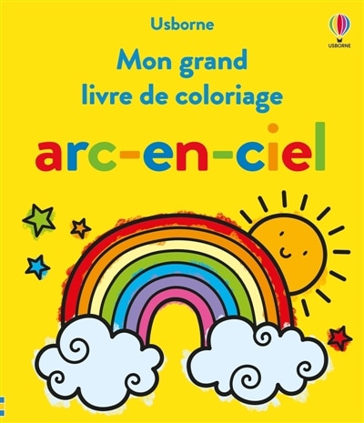 Front cover_Mon grand livre de coloriage arc-en-ciel
