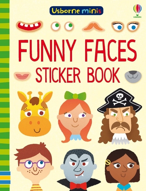 Front cover_Funny Faces Sticker Book