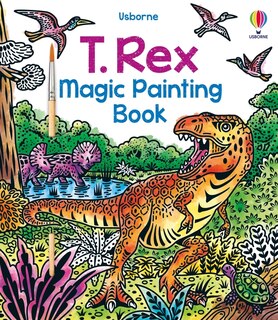 Front cover_T. Rex Magic Painting Book