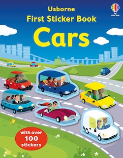 Front cover_First Sticker Book Cars