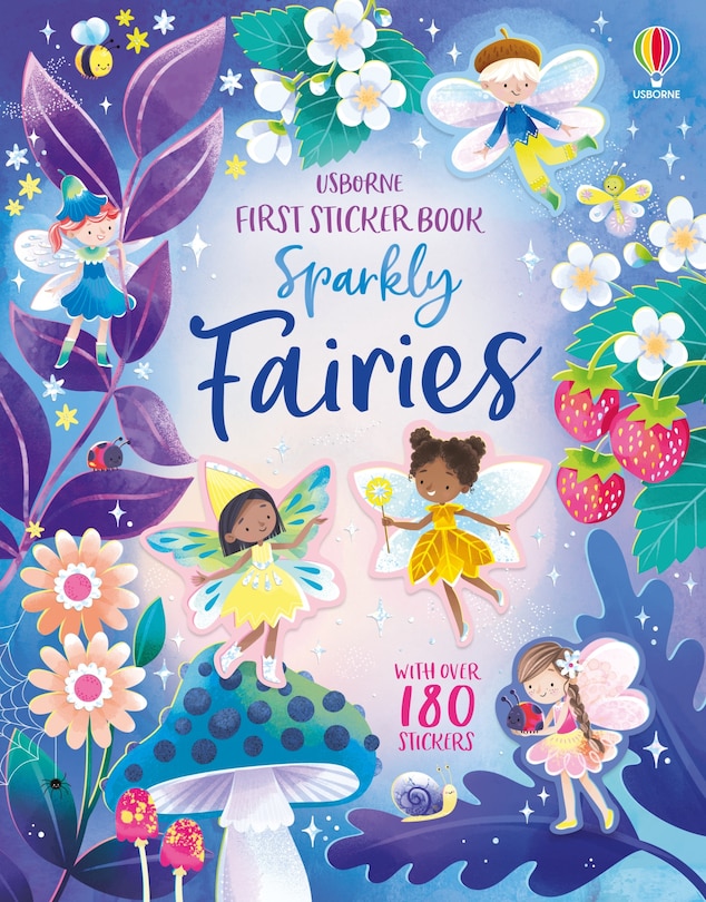 Front cover_First Sticker Book Sparkly Fairies