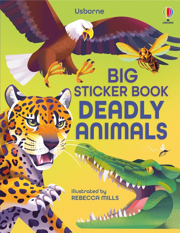 Front cover_Big Sticker Book of Deadly Animals