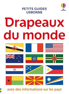 Couverture_Drapeaux du monde - petits guides usborne - des 7 ans