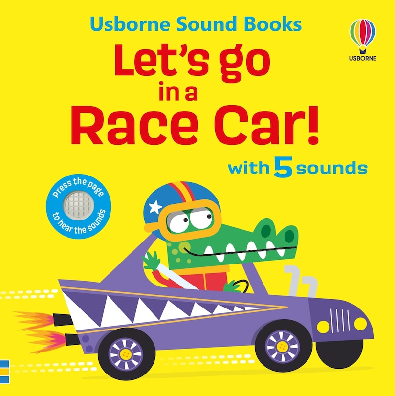 Couverture_Let's go in a Race Car!