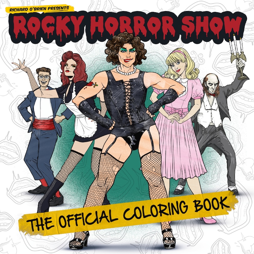 Front cover_Rocky Horror Show: The Official Coloring Book