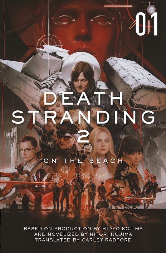 Front cover_Death Stranding 2: On the Beach - The Official Novelization