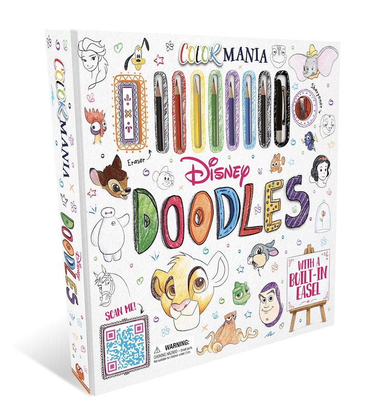 Front cover_Disney Doodles: Learn to Draw Favorite Disney Characters