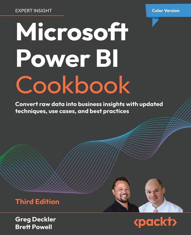 Front cover_Microsoft Power BI Cookbook - Third Edition
