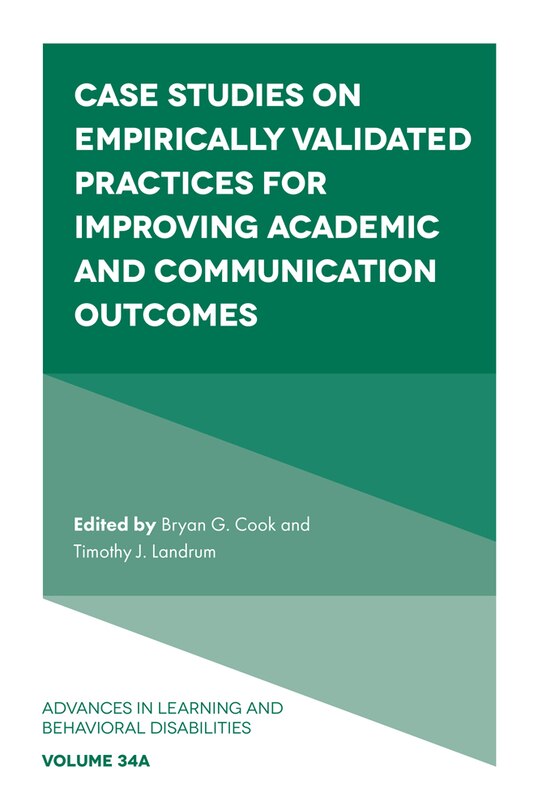 Couverture_Case Studies on Empirically Validated Practices for Improving Academic and Communication Outcomes