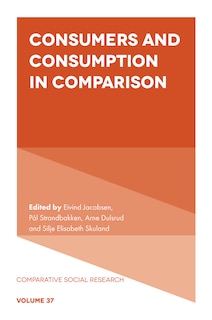 Front cover_Consumers and Consumption in Comparison
