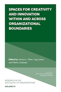 Couverture_Spaces for Creativity and Innovation Within and Across Organizational Boundaries