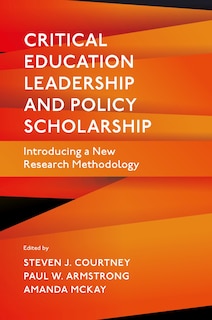Couverture_Critical Education Leadership and Policy Scholarship